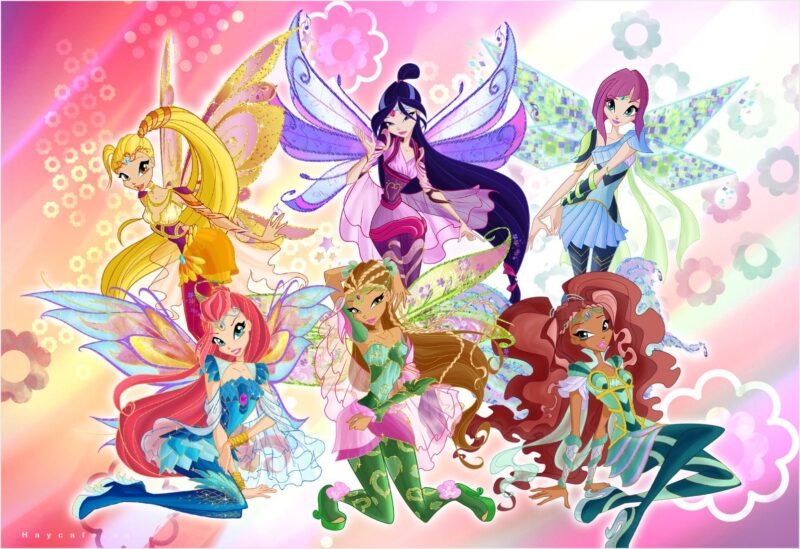 Tải trọn bộ 20 tranh tô màu công chúa Winx siêu đẹp