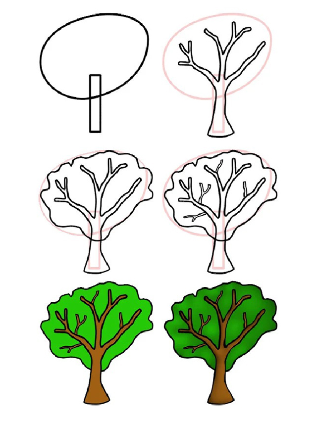 Chi tiết nhiều hơn 101 hình vẽ cây đa đơn giản hay nhất  Tin Học Vui