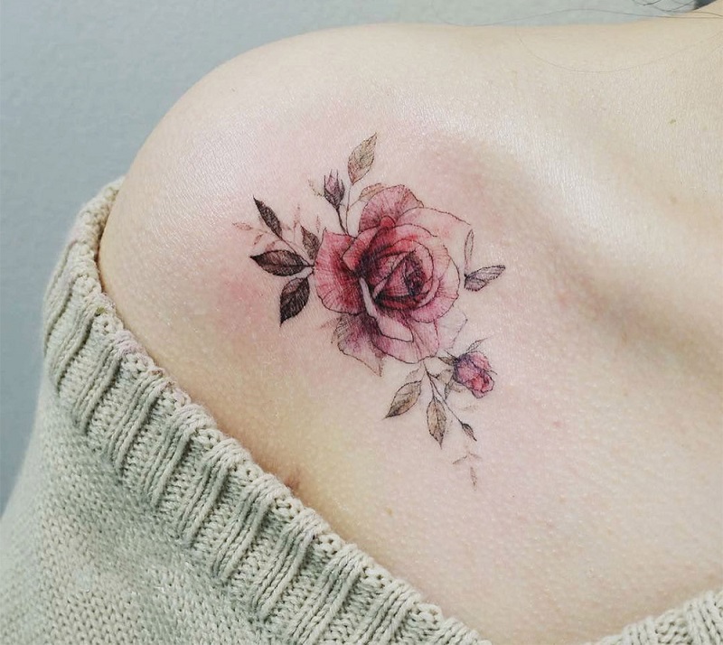 Ý nghĩa của hình xăm hoa cúc trong nghệ thuật Tattoo  Rio Studio